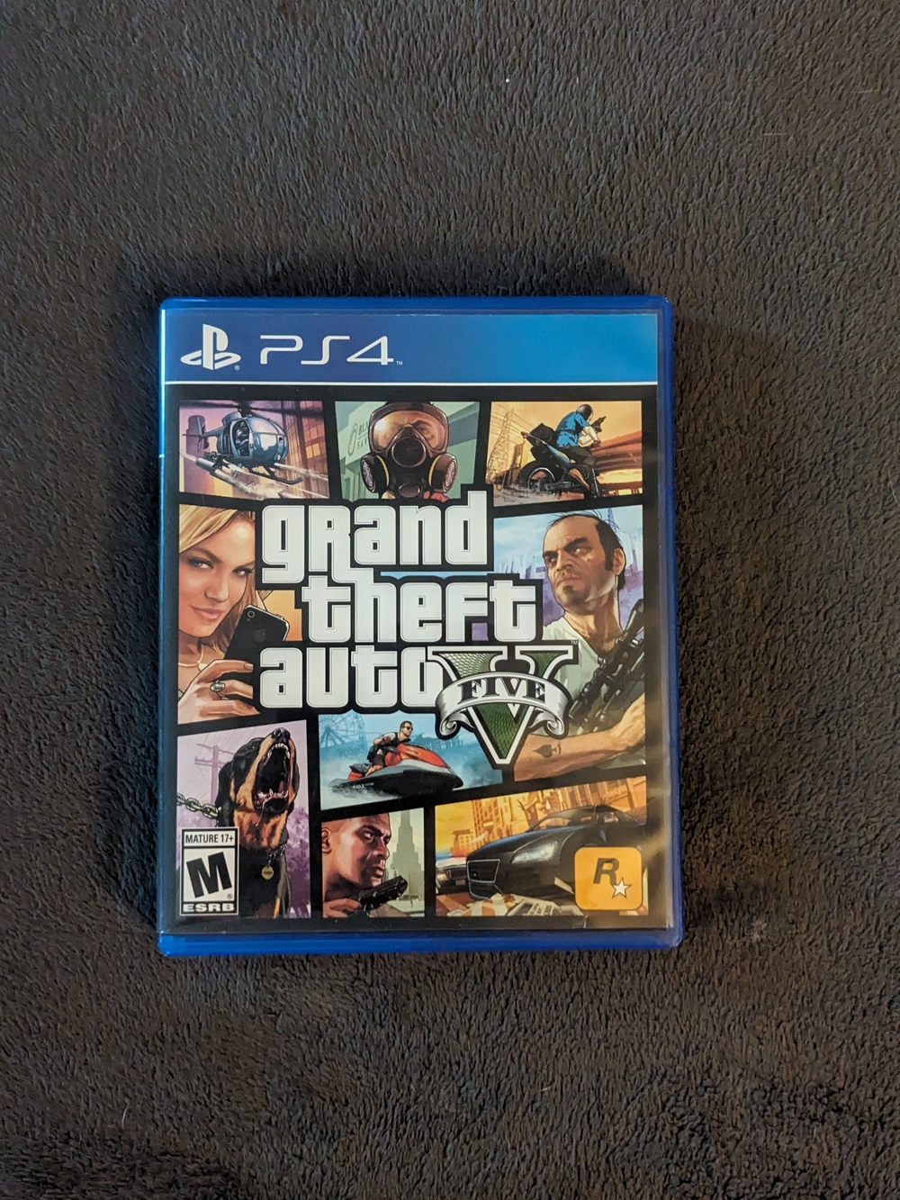 Sony PS4 Grand Theft Auto V (blue)